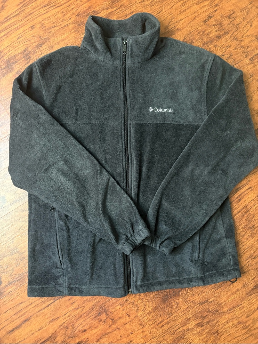 Columbia Black Full-Zip Men's Fleece Performance Jacket
